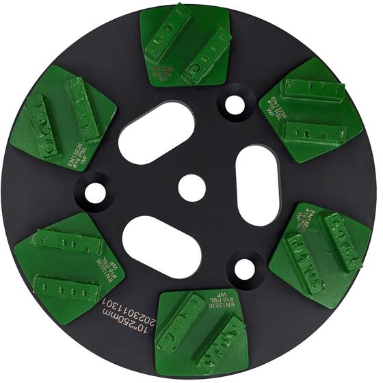 Diamant Schleifschuh <br> PKD-Split für Beschichtungen <br> passend für Grundteller Ø 250 mm