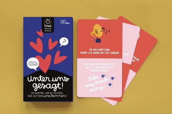 Minus Editions 5 Min Nur Für Uns Kartenspiel - UNTER UNS GESAGT - ab 15 Jahren