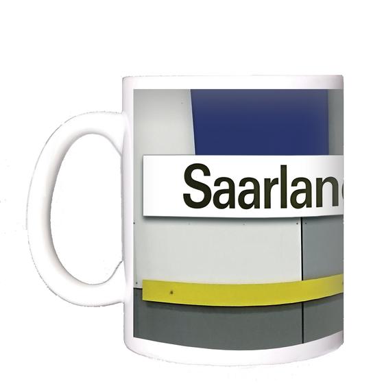 Saarlandstrasse U-Bahn Stadtbahn Tasse Dortmund von tom bäcker - U46 - Kreuzviertel