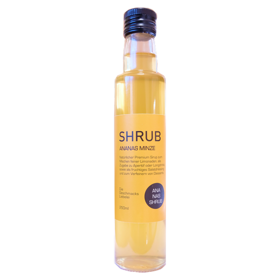SHRUB - Ananas Minze - Natürlicher Premium Sirup