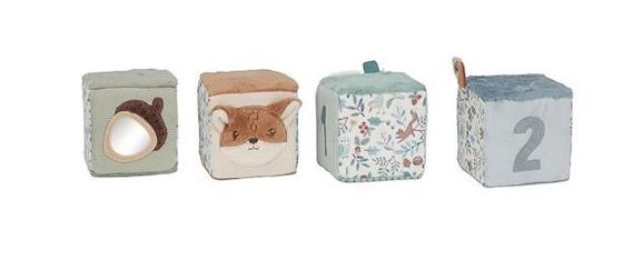 Little Dutch Stoffwürfel Set Forest Friends