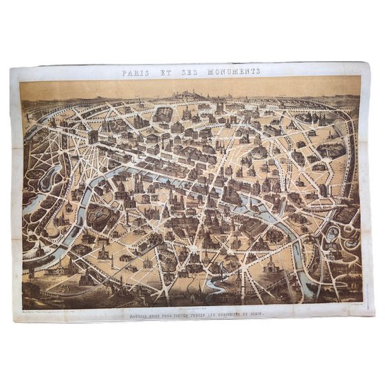Italienisches Buntpapier - Paris
