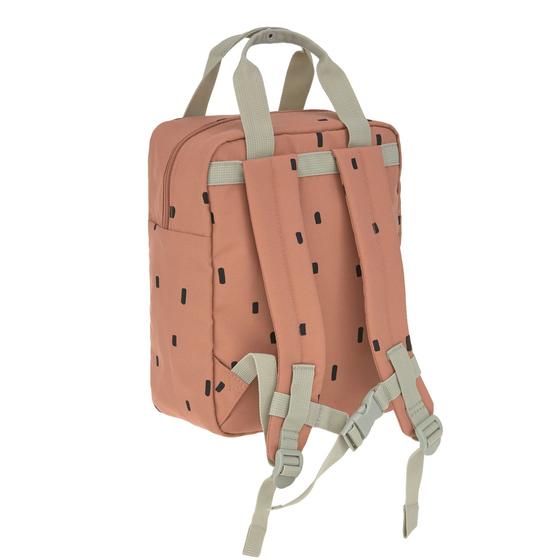 Lässig Kindergartenrucksack Square Happy Prints Karamell