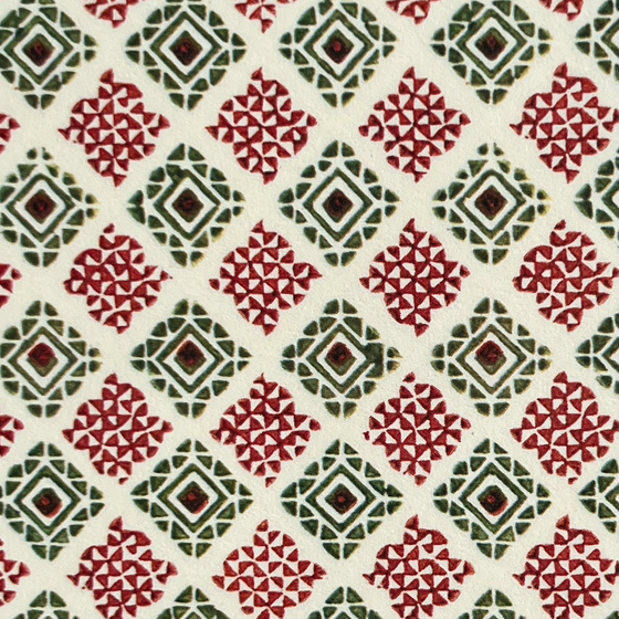 Italienisches  Buntpapier - Rauten