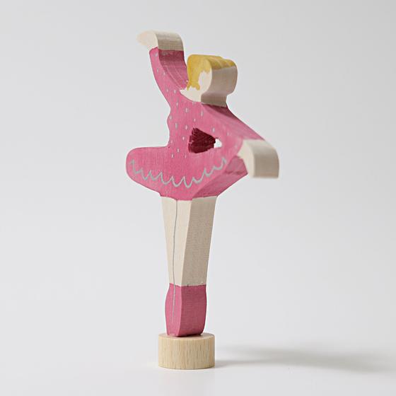 Grimm's Steckfigur Ballerina Rosa