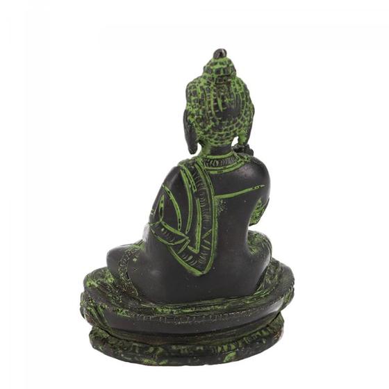 Buddha Statue aus Messing Amoghasiddhi, 10 cm