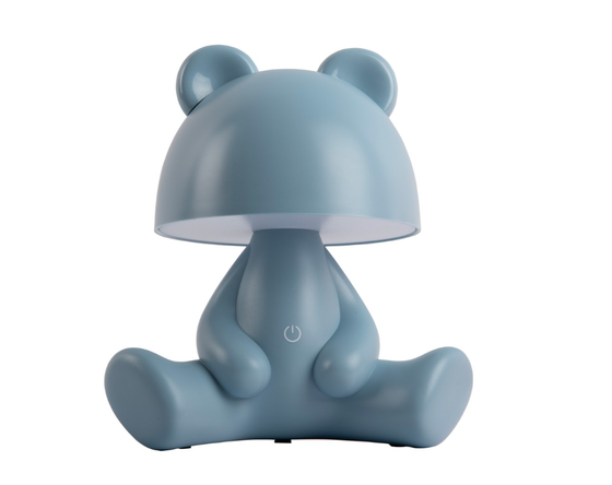 Lampe | Akku-Tischlampe Leitmotiv Bear - Light Blue 