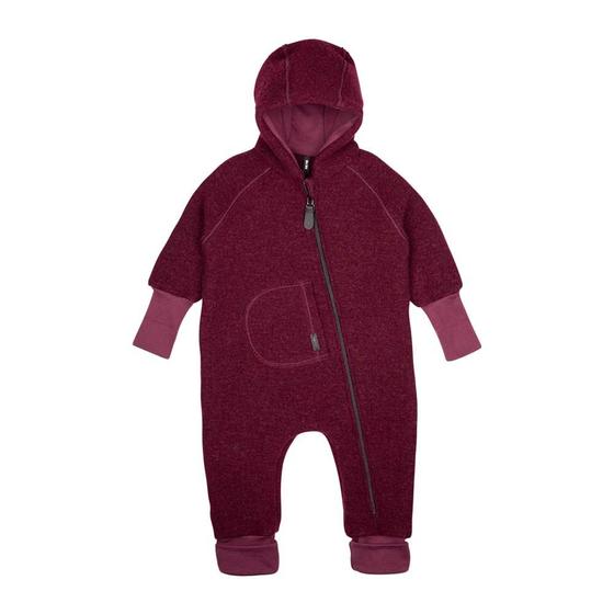 Pure Pure by Bauer Wollwalk Overall Burgundy