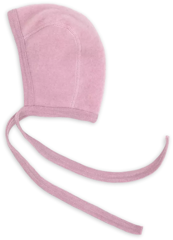 Engel Baby Häubchen Rosenholz Melange