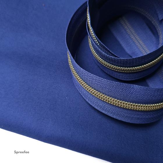 Kobe Twill 6 oz. von Sevenberry – unifarbener Baumwollstoff mit feiner Twill-Struktur
