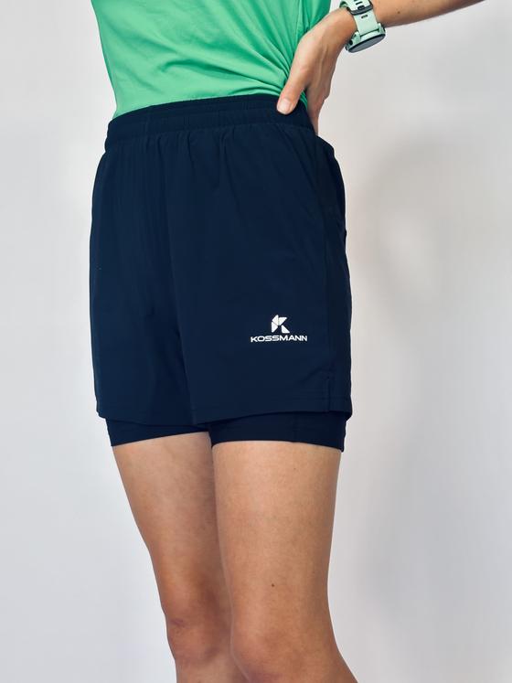 2in1 Trailshort mit 5 Taschen
