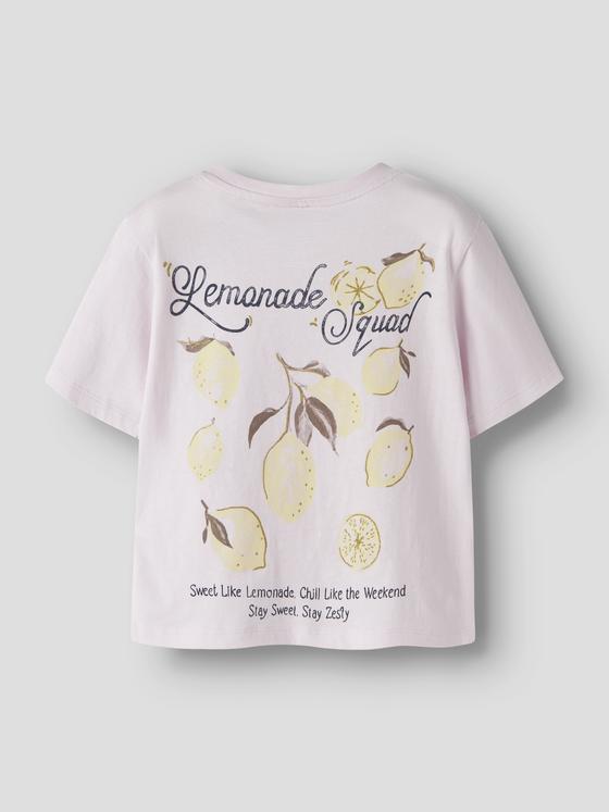 Name It T-Shirt Lemonade Squad Cradle Pink