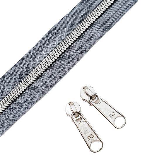 Endlosreißverschluss Taschen nähen