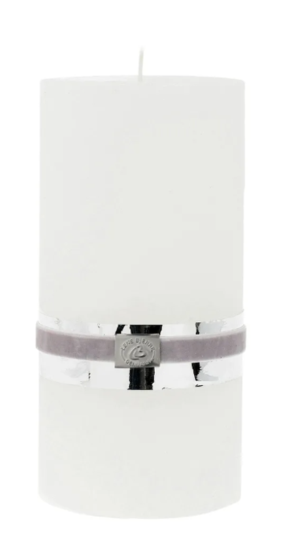 Kerze | Stumpenkerze XL - weiss 