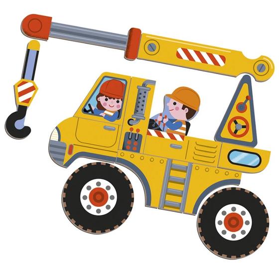 Janod Magneti' Book Baustelle