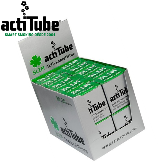 Aktivkohlefilter, actiTube®, Slim, 10er