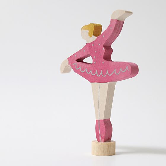 Grimm's Steckfigur Ballerina Rosa