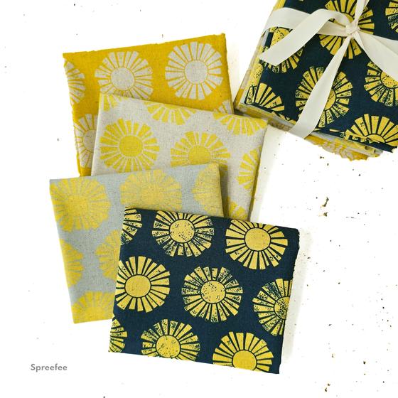Fat Quarter Paket Canvas By the Seaside