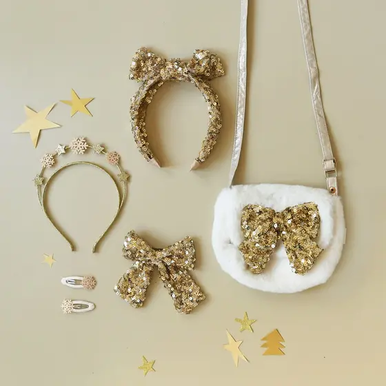 Rockahula Haarreif Bedazzle Sequin Bow