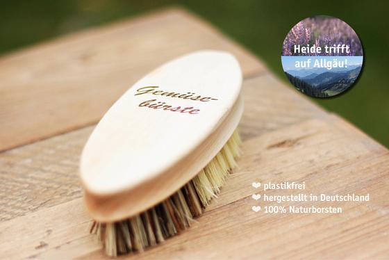 Gemüsebürste plastikfrei
