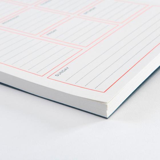 Letterpress Weekly Planner