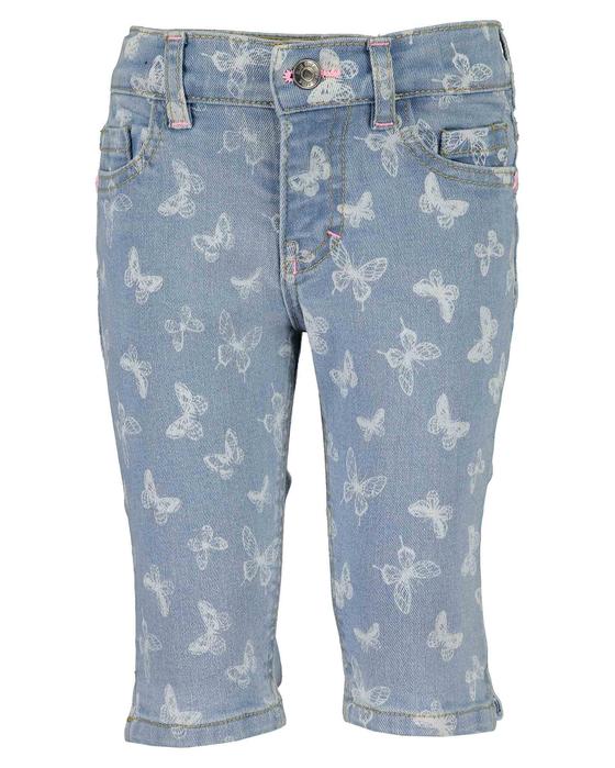 Capri-Hose "Schmetterlinge", verstellbarer Bund