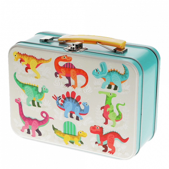 Rex London Metall Koffer Dinosaurier