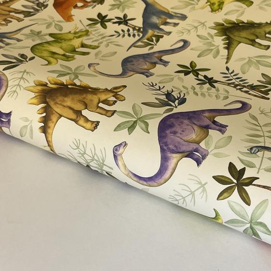 Italienisches Buntpapier - Dinosaurier