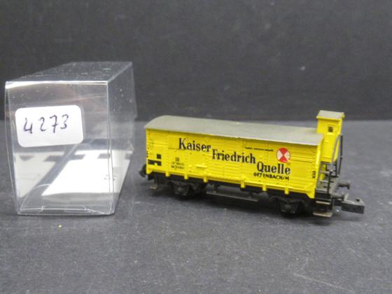 Arnold 4273 Bierwagen Kaiser Friedrich Quellle DB gelb Spur N