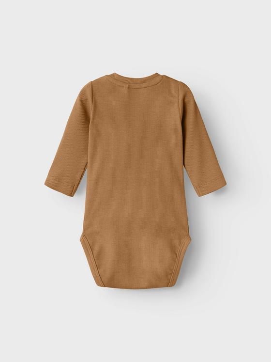Name It Ripp Body Langarm Almond