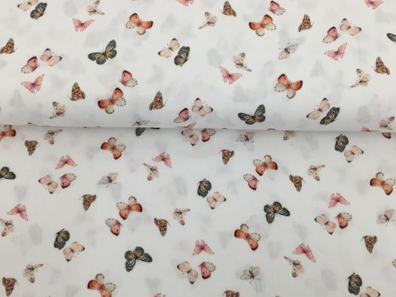 Musselin Schmetterlinge