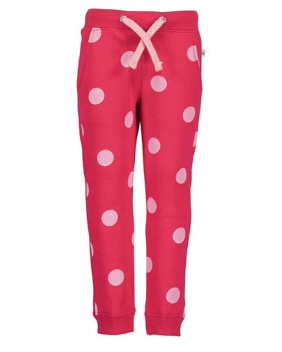 Sweathose "Punkte", magenta