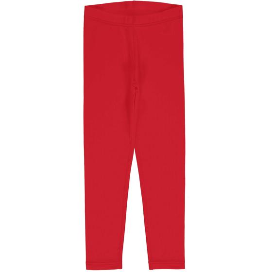 Maxomorra Leggings Solid RUBY