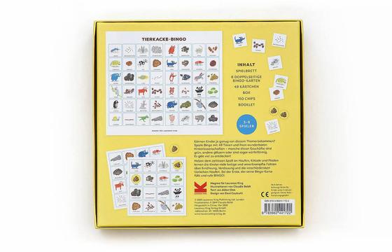 Laurence King Spiel Tierkacke Bingo