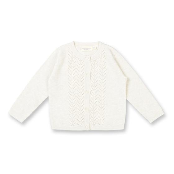 Cardigan "ELSA", Biobaumwolle, GOTS, cream