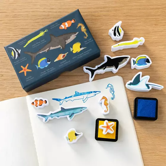 Rex London Mini Set mit Stempeln Ozean