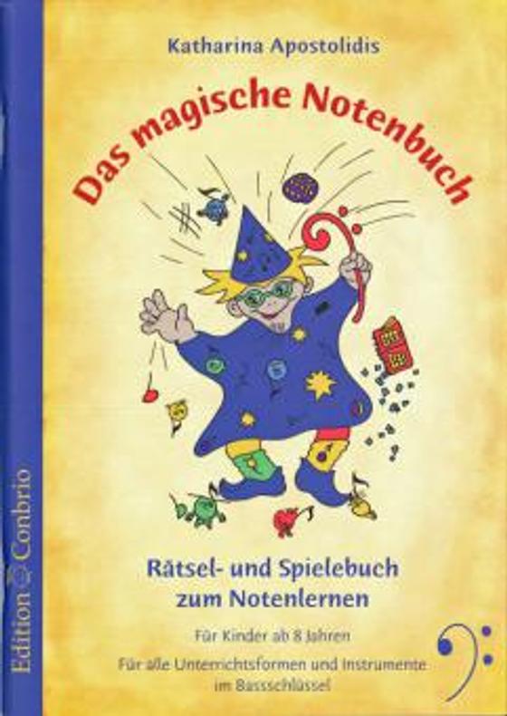 Das magische Notenbuch für den Bassschlüssel