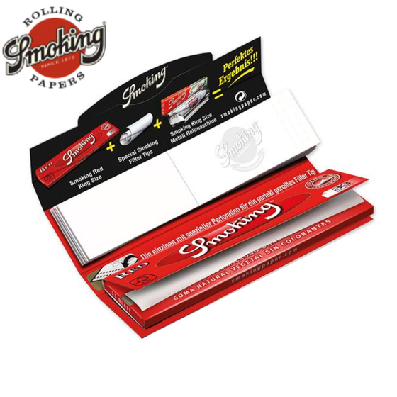 Papers mit Tips, Smoking®, Red, King Size