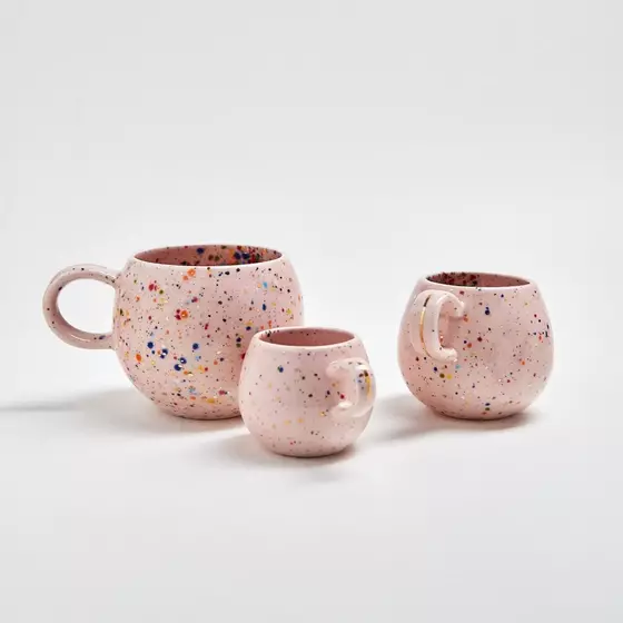 Tasse | Espresso-/ Kaffeetasse Gold Edition - pink