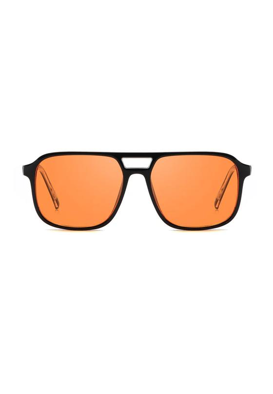 eco SHADES Sonnenbrille LAI - schwarz-orange - Unisex 
