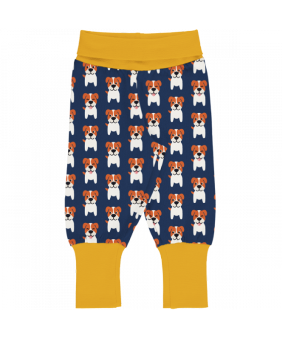Maxomorra Pants Rib Farm Dog