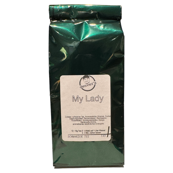 Schwarztee My Lady, 100g Tüte