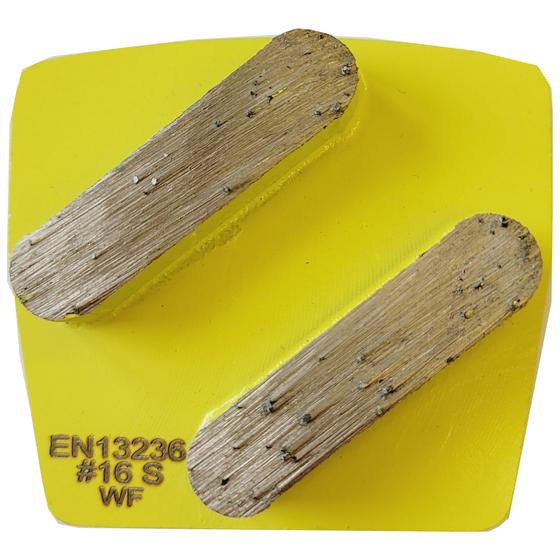 Diamant Schleifschuh <br> passend für WOLFF <br> K 16 weiche Bindung<br> für Beton