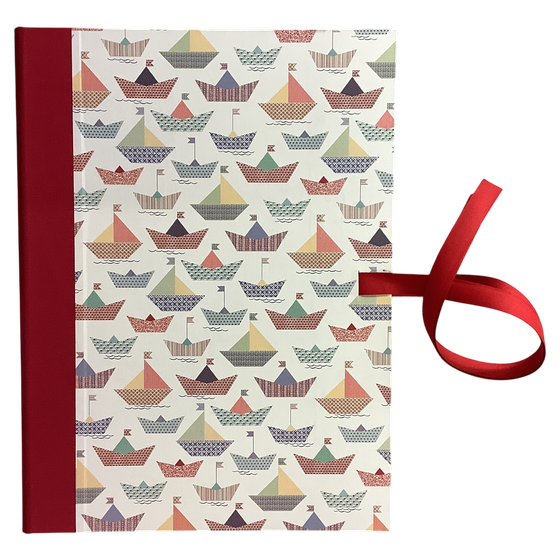 Sammelmappe - Boote, Italienisches Buntpapier