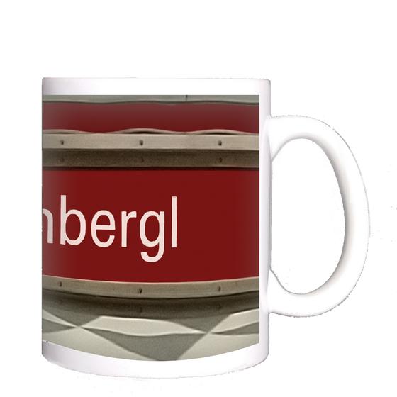 U-Bahn-Tasse, Ubahn München, U-Bahnhof Hasenbergl, Münchner Stadtteil, Kaffeetasse, Lieblingstasse, tom baecker, a-point-of-view, Linie U2, Endbahnhof, Freising, Haltestelle, Umsteigebahnhof, Regionalbahn, Münchner U-Bahn