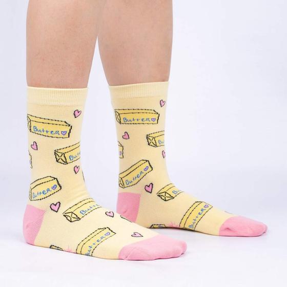 SOCK it to me Strümpfe BUTTER ME UP W0433 gelb-rosa