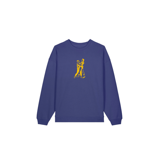 Sweatshirt "I played on a playground in Berlin" DUSK RED