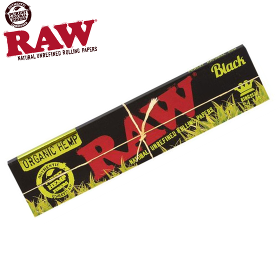 Papers, RAW®, Organic Black, King Size Slim