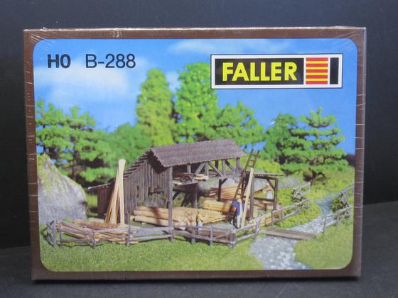 Faller B-288 Holzlager als Bausatz für Spur H0, OVP