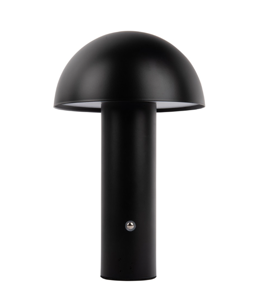 Lampe | Akku-Tischlampe Leitmotiv Fuego - Black/Schwarz 